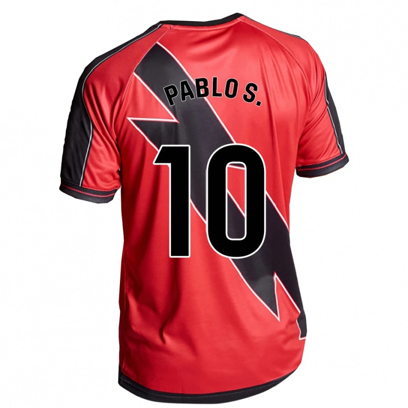 Danxen Dětské Pablo Sánchez #10 Červená Černá Daleko Hráčské Dresy 2025/26 Dres
