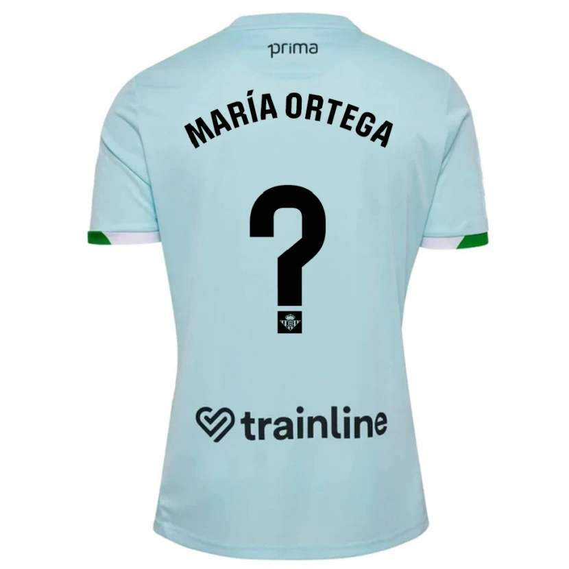 Danxen Dětské José María Ortega #0 Nebesky Modrá Zelená Daleko Hráčské Dresy 2025/26 Dres