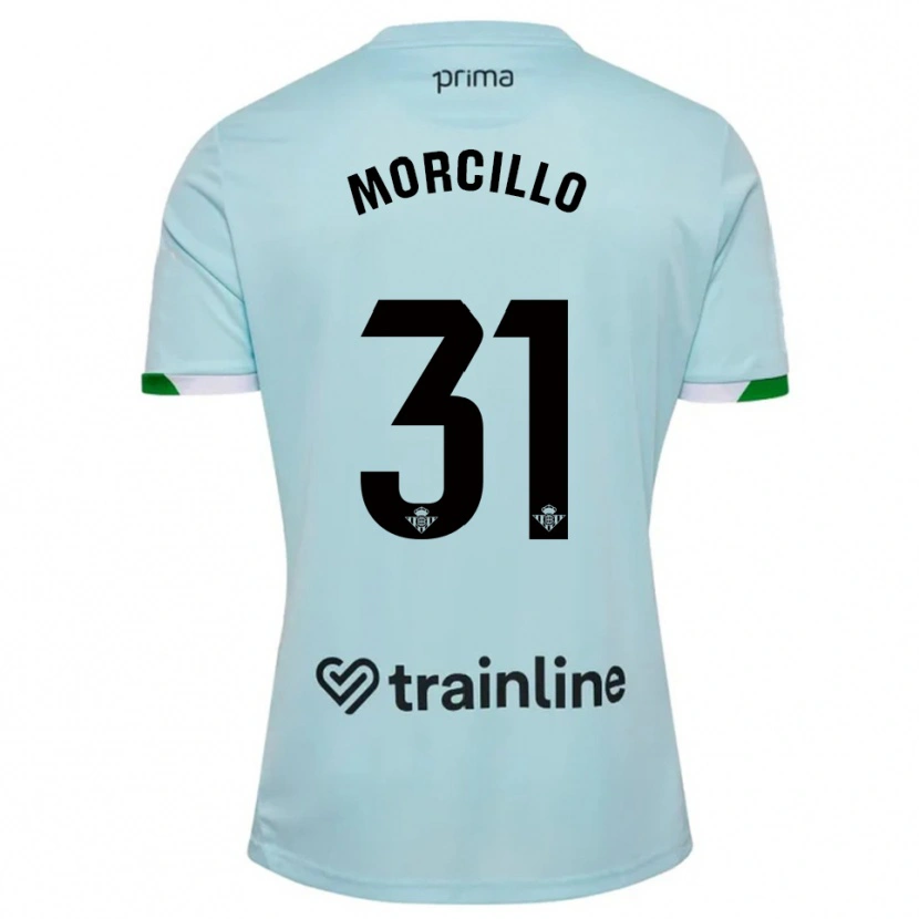 Danxen Dětské Ana Morcillo #31 Nebesky Modrá Zelená Daleko Hráčské Dresy 2025/26 Dres