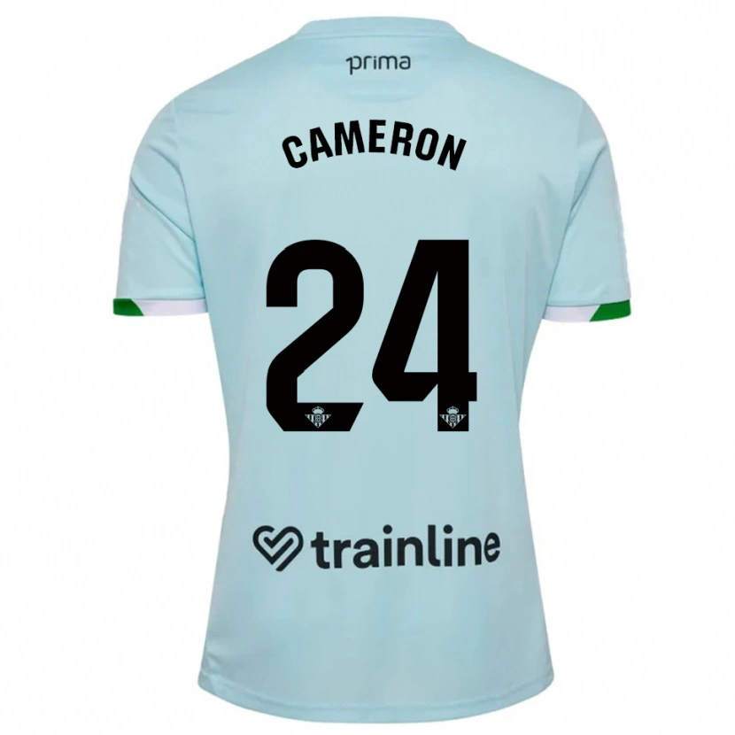 Danxen Dětské Tiffany Devonna Cameron #24 Nebesky Modrá Zelená Daleko Hráčské Dresy 2025/26 Dres