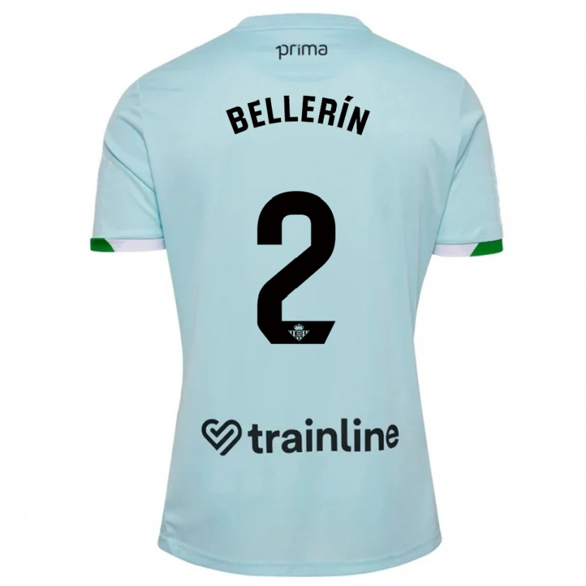 Danxen Dětské Héctor Bellerín #2 Nebesky Modrá Zelená Daleko Hráčské Dresy 2025/26 Dres