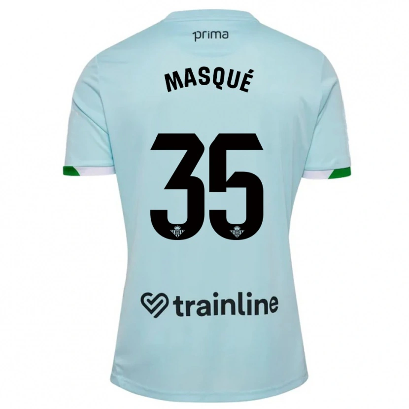 Danxen Dětské Òscar Masqué #35 Nebesky Modrá Zelená Daleko Hráčské Dresy 2025/26 Dres