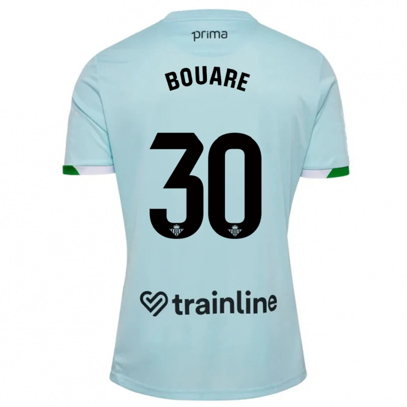 Danxen Dětské Gnangoro Bouare #30 Nebesky Modrá Zelená Daleko Hráčské Dresy 2025/26 Dres