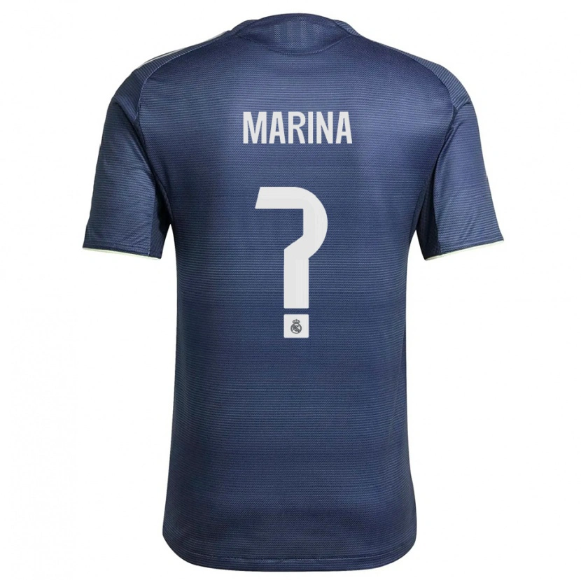 Danxen Dětské Nacho Marina #0 Tmavě Modrá Stříbrná Daleko Hráčské Dresy 2025/26 Dres