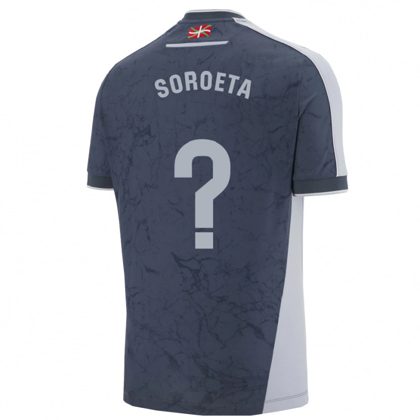Danxen Dětské Javier Soroeta #0 Tmavě Modrá Bílá Daleko Hráčské Dresy 2025/26 Dres
