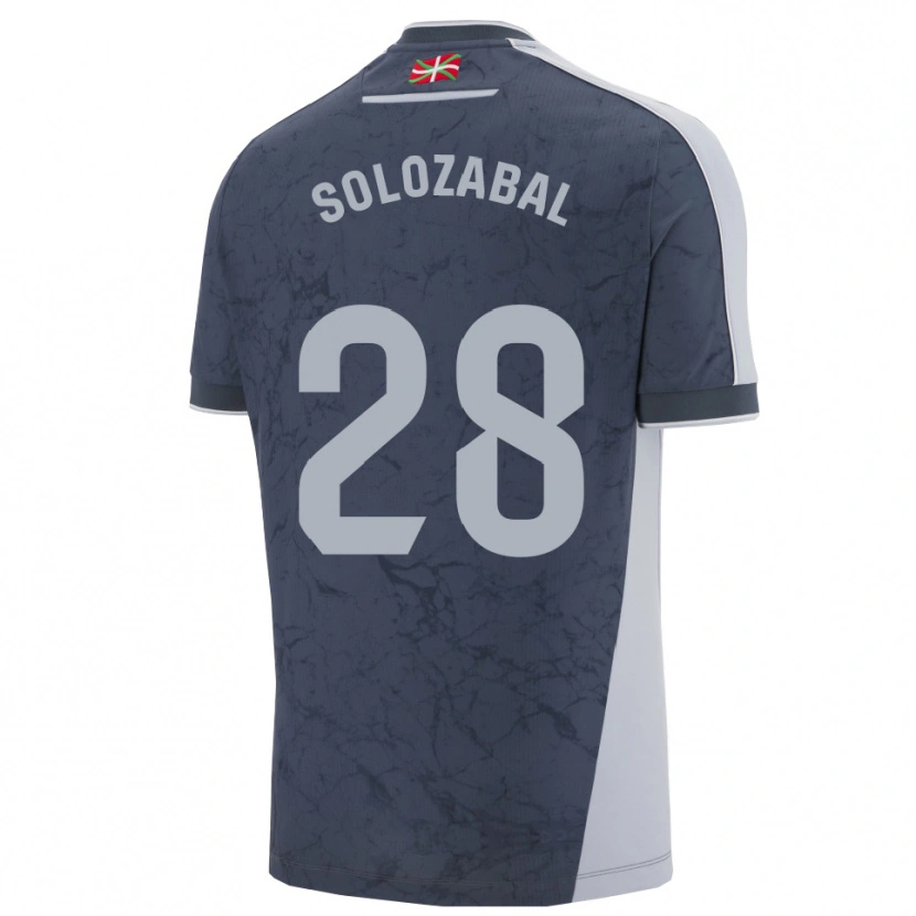 Danxen Dětské Malen Solozabal Ibarra #28 Tmavě Modrá Bílá Daleko Hráčské Dresy 2025/26 Dres