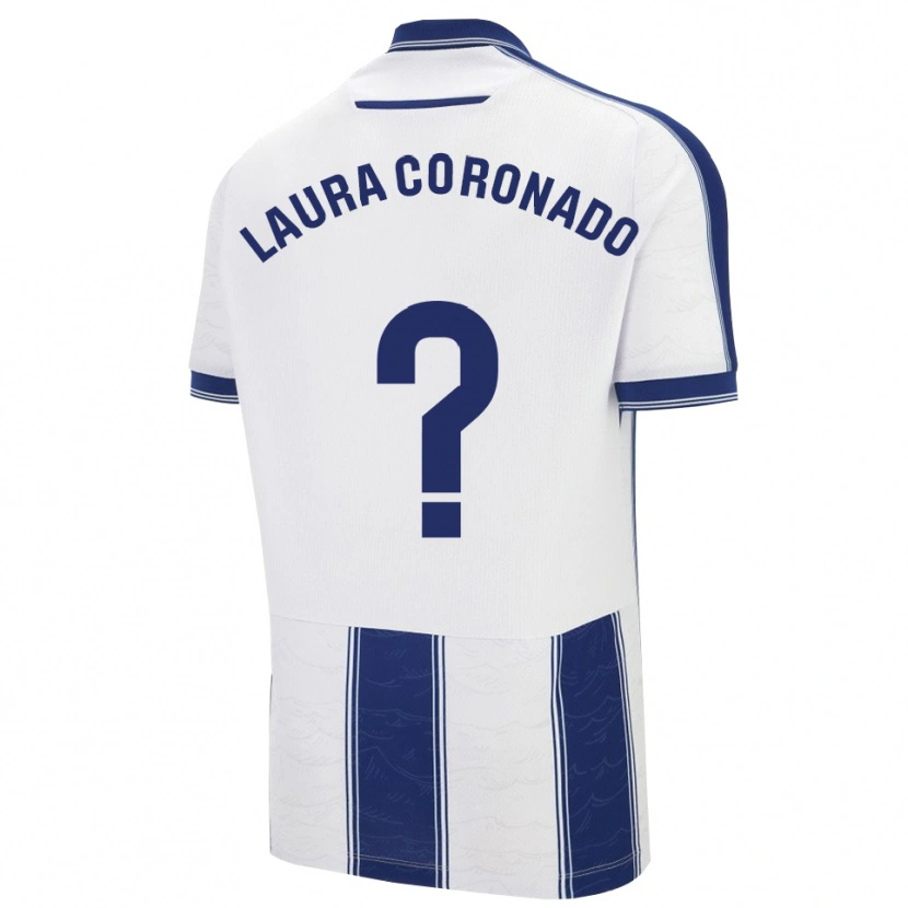 Danxen Dětské Laura Coronado Vilchez #0 Tmavě Modrá Bílá Daleko Hráčské Dresy 2025/26 Dres