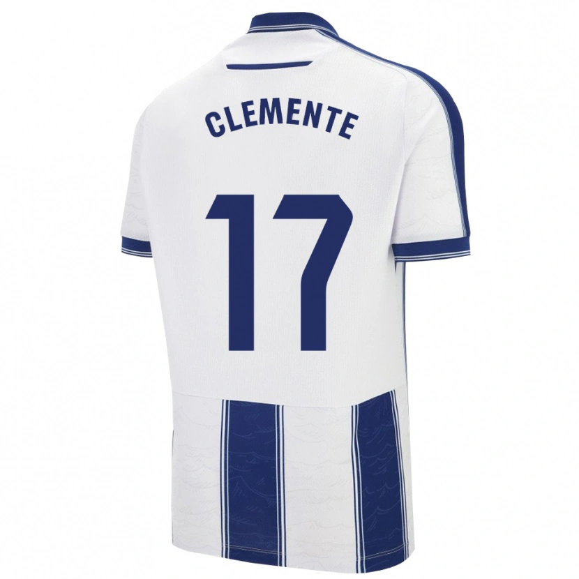 Danxen Dětské Óscar Clemente #17 Tmavě Modrá Bílá Daleko Hráčské Dresy 2025/26 Dres