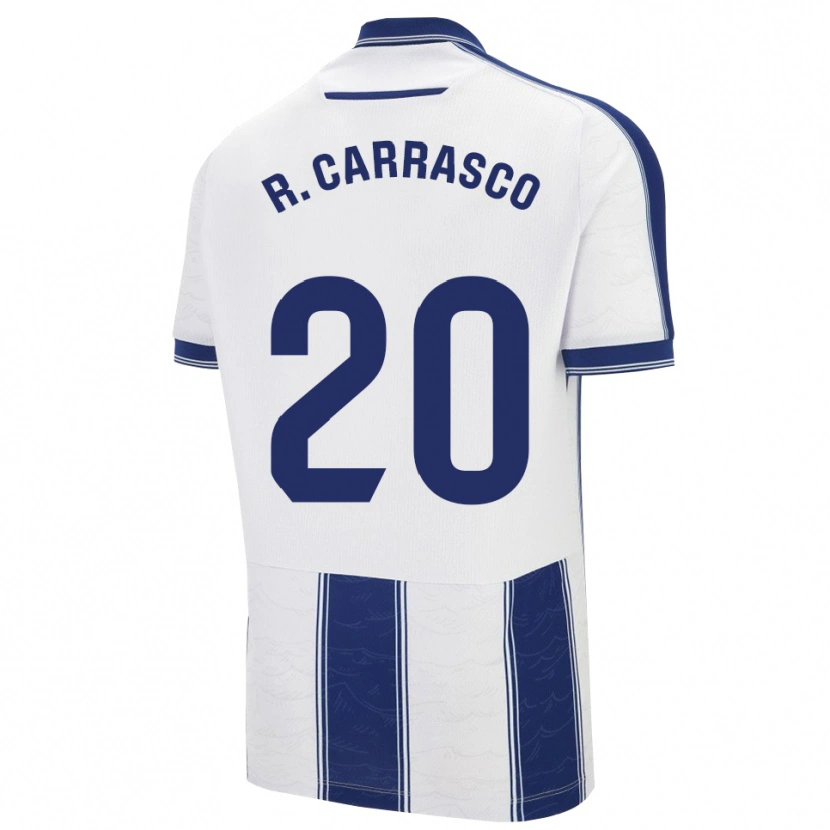 Danxen Dětské Raiderlin Carrasco #20 Tmavě Modrá Bílá Daleko Hráčské Dresy 2025/26 Dres