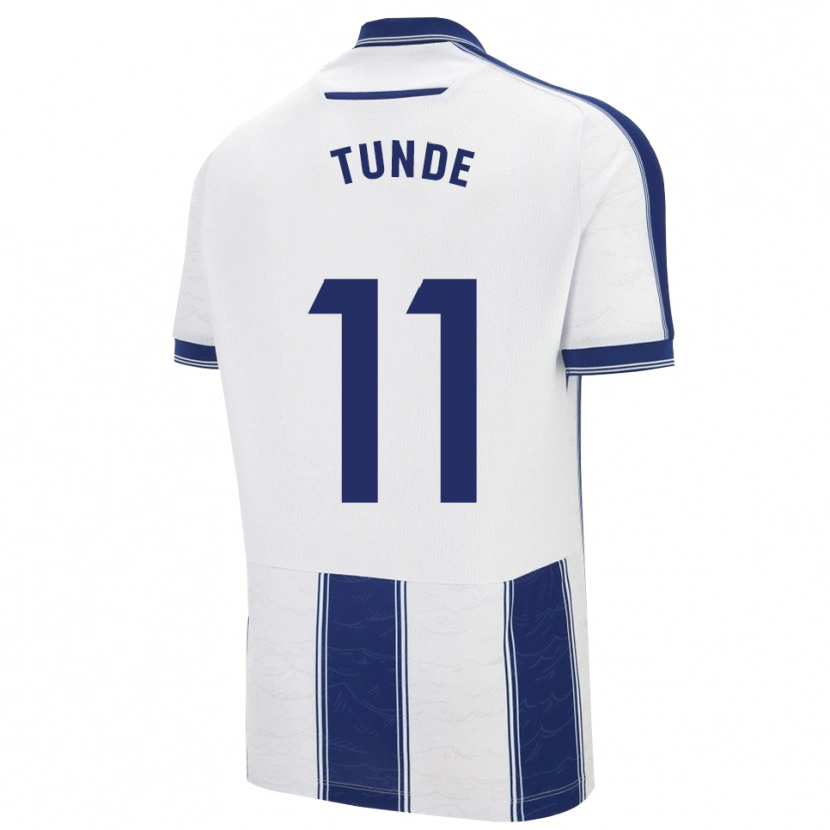 Danxen Dětské Kareem Tunde #11 Tmavě Modrá Bílá Daleko Hráčské Dresy 2025/26 Dres