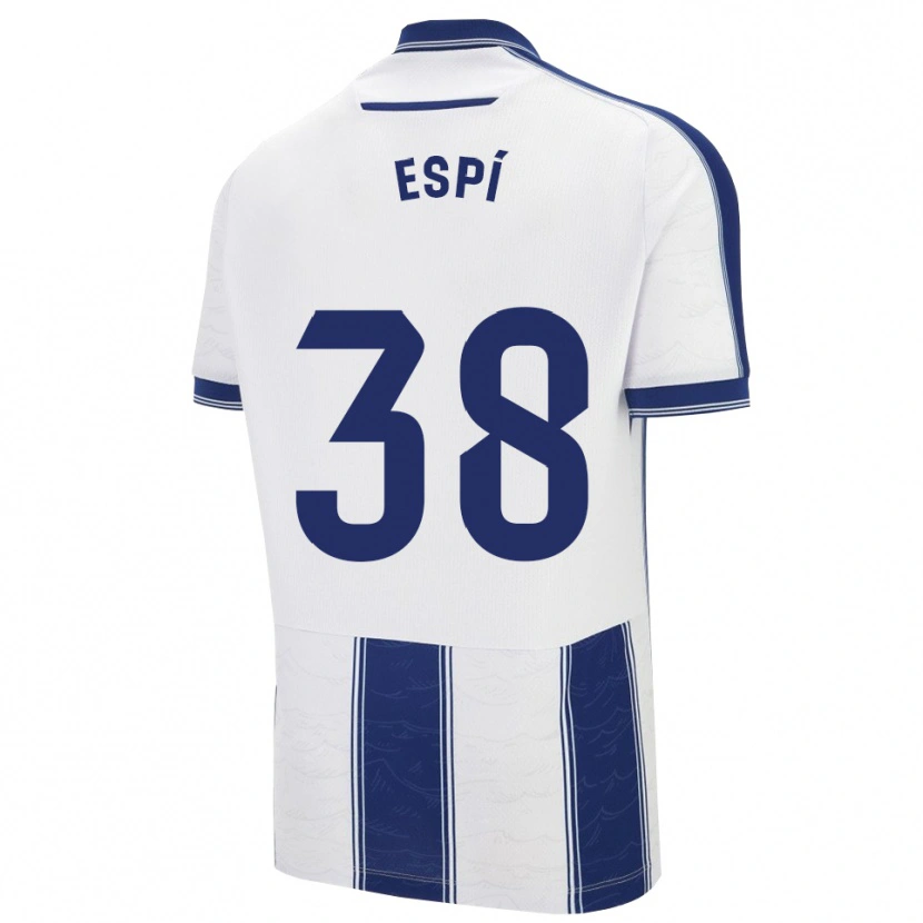 Danxen Dětské Carlos Espí #38 Tmavě Modrá Bílá Daleko Hráčské Dresy 2025/26 Dres