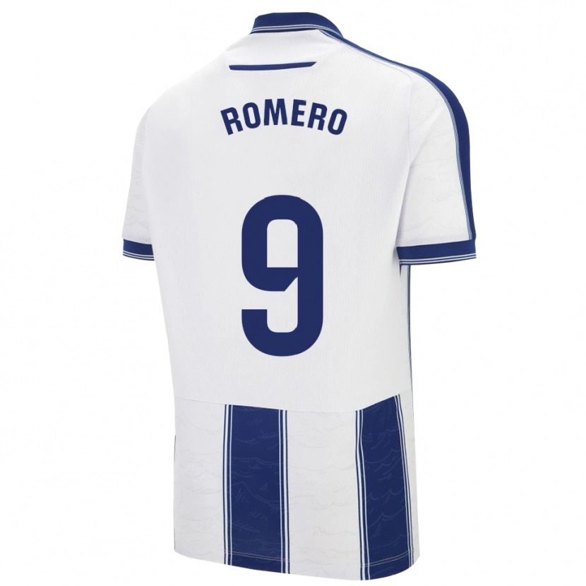 Danxen Dětské Iván Romero #9 Tmavě Modrá Bílá Daleko Hráčské Dresy 2025/26 Dres