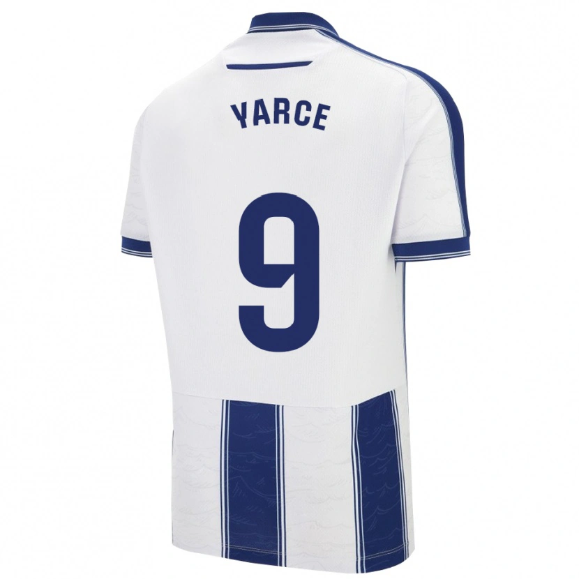Danxen Dětské Brandon Yarce #9 Tmavě Modrá Bílá Daleko Hráčské Dresy 2025/26 Dres