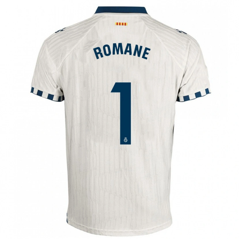 Danxen Dětské Romane Salvador #1 Bílá Modrá Daleko Hráčské Dresy 2025/26 Dres