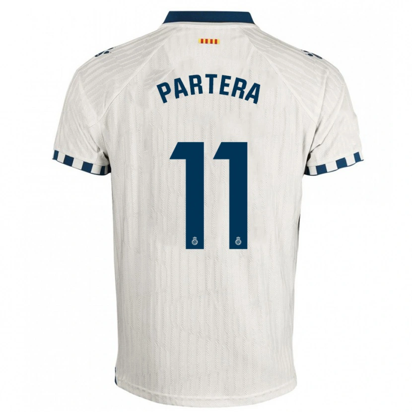 Danxen Dětské Álex Partera #11 Bílá Modrá Daleko Hráčské Dresy 2025/26 Dres