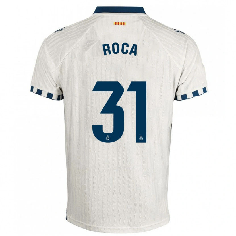 Danxen Dětské Antoniu Roca #31 Bílá Modrá Daleko Hráčské Dresy 2025/26 Dres