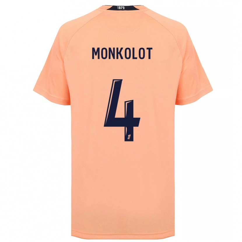 Danxen Dětské Yanis Monkolot #4 Oranžová Námořnická Daleko Hráčské Dresy 2025/26 Dres