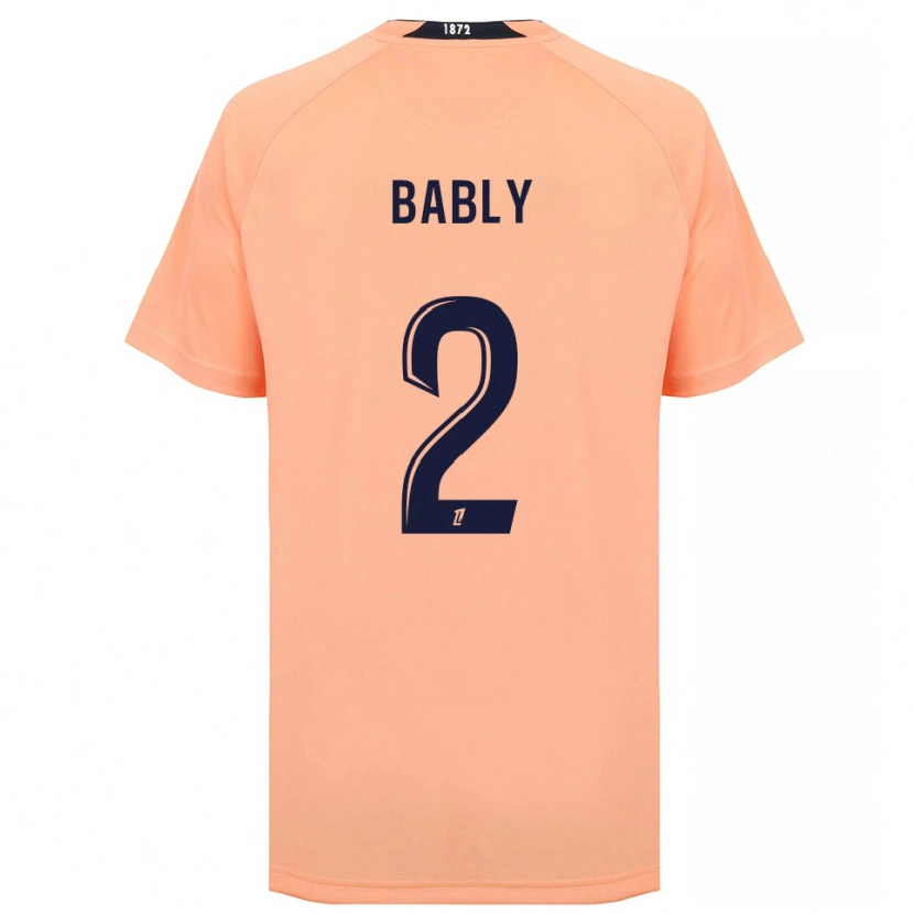 Danxen Dětské Emmanuel Bably #2 Oranžová Námořnická Daleko Hráčské Dresy 2025/26 Dres