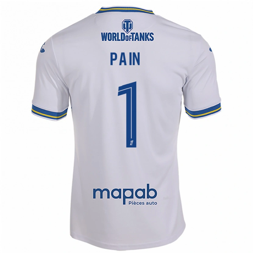 Danxen Dětské Ilan Pain #1 Bílá Nebesky Modrá Daleko Hráčské Dresy 2025/26 Dres