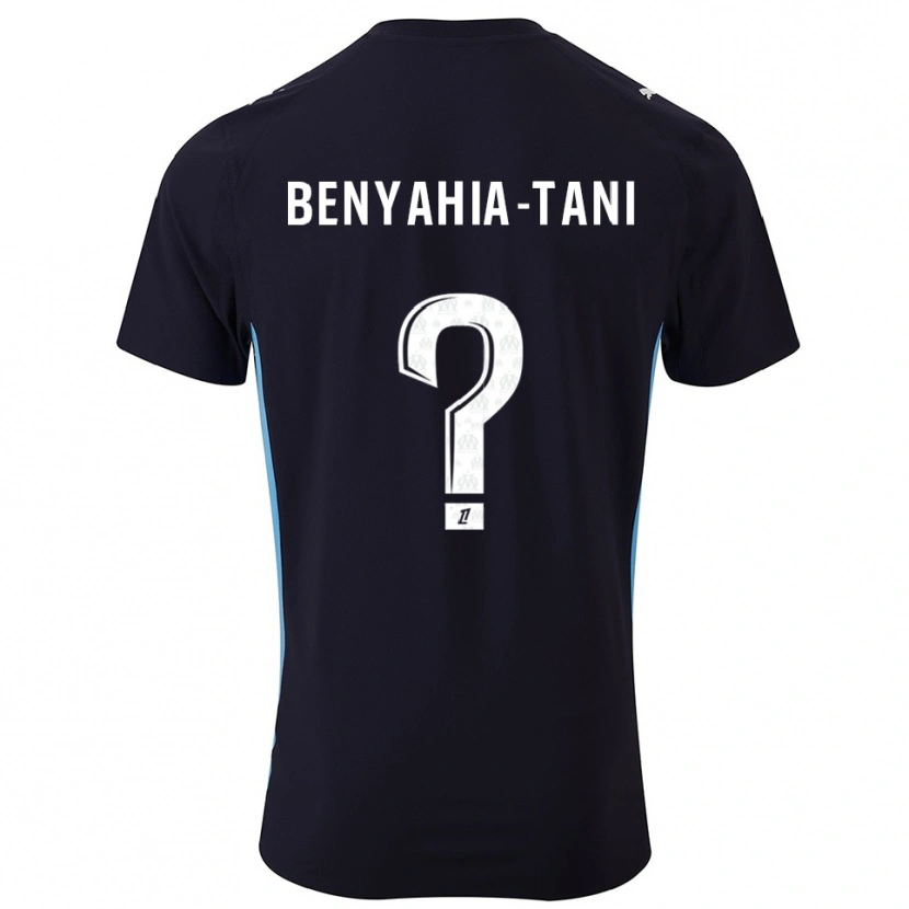 Danxen Dětské Aylan Benyahia-Tani #0 Černá Nebesky Modrá Daleko Hráčské Dresy 2025/26 Dres