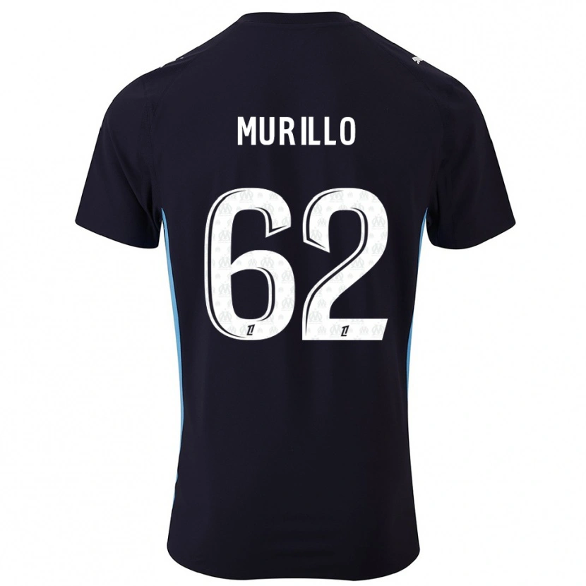 Danxen Dětské Amir Murillo #62 Černá Nebesky Modrá Daleko Hráčské Dresy 2025/26 Dres
