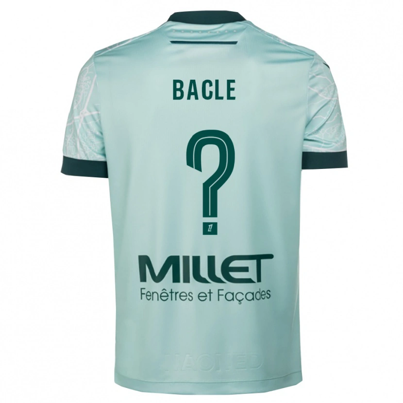 Danxen Dětské Thomas Bacle #0 Zelená Bílá Daleko Hráčské Dresy 2025/26 Dres