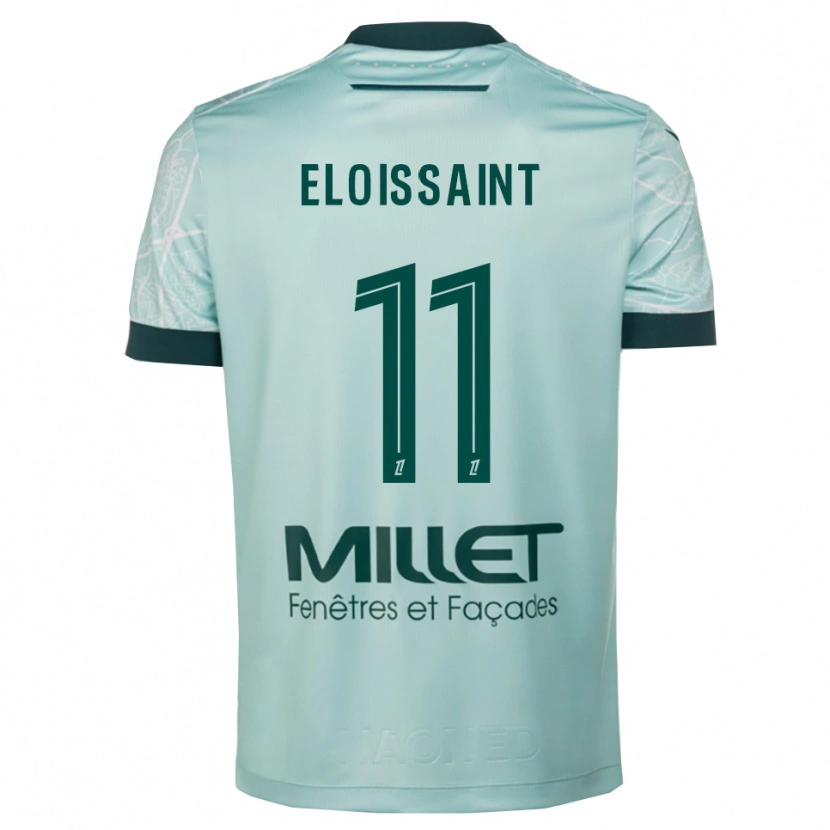 Danxen Dětské Roseline Eloissaint #11 Zelená Bílá Daleko Hráčské Dresy 2025/26 Dres