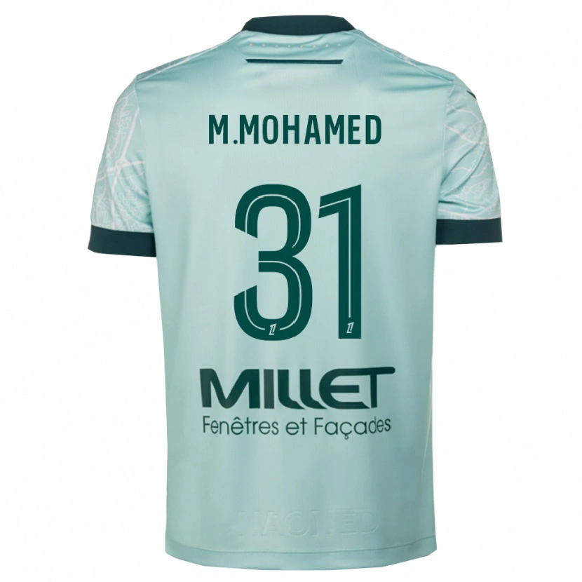 Danxen Dětské Mostafa Mohamed #31 Zelená Bílá Daleko Hráčské Dresy 2025/26 Dres