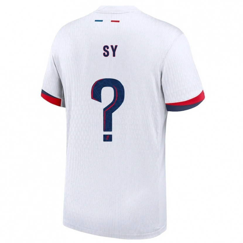 Danxen Dětské Bocar Sy #0 Bílá Červená Daleko Hráčské Dresy 2025/26 Dres