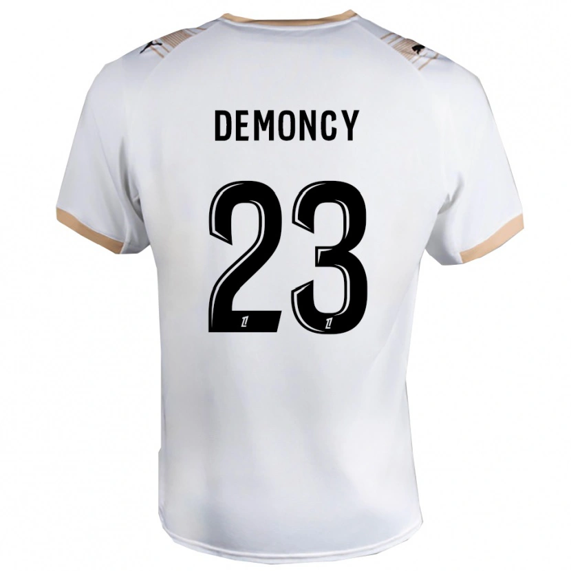 Danxen Dětské Yohan Demoncy #23 Bílá Černá Daleko Hráčské Dresy 2025/26 Dres