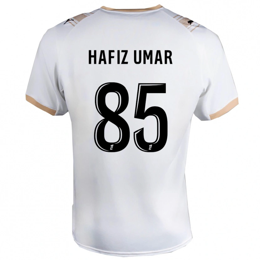 Danxen Dětské Ibrahim Hafiz Umar #85 Bílá Černá Daleko Hráčské Dresy 2025/26 Dres