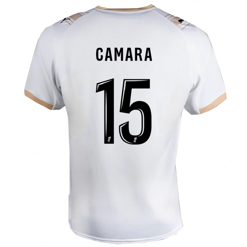 Danxen Dětské Condé Camara #15 Bílá Černá Daleko Hráčské Dresy 2025/26 Dres