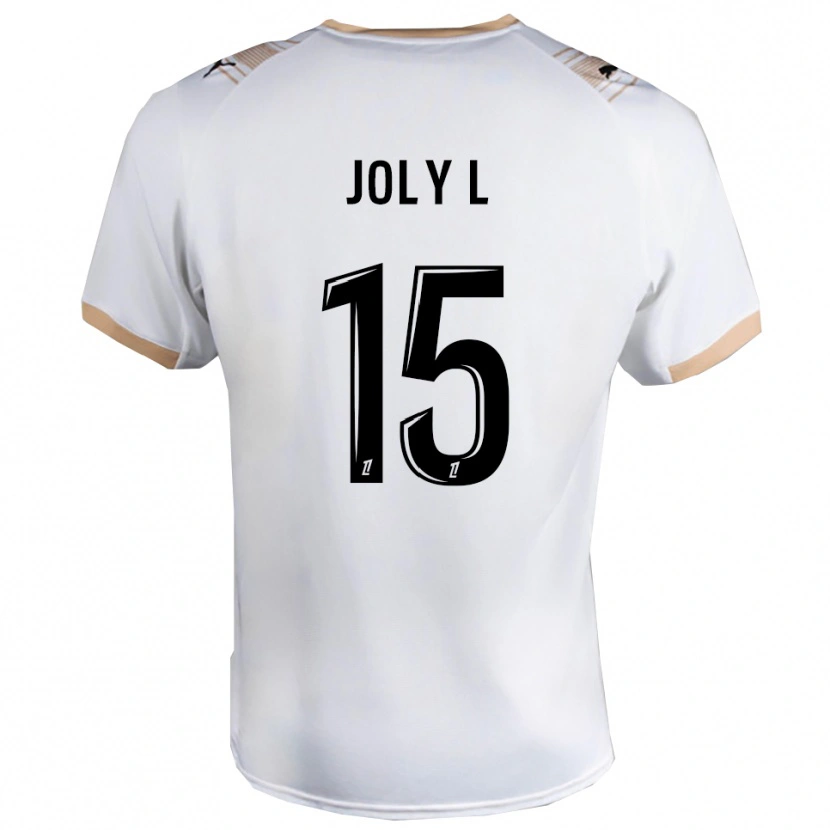 Danxen Dětské Lou Ann Joly #15 Bílá Černá Daleko Hráčské Dresy 2025/26 Dres