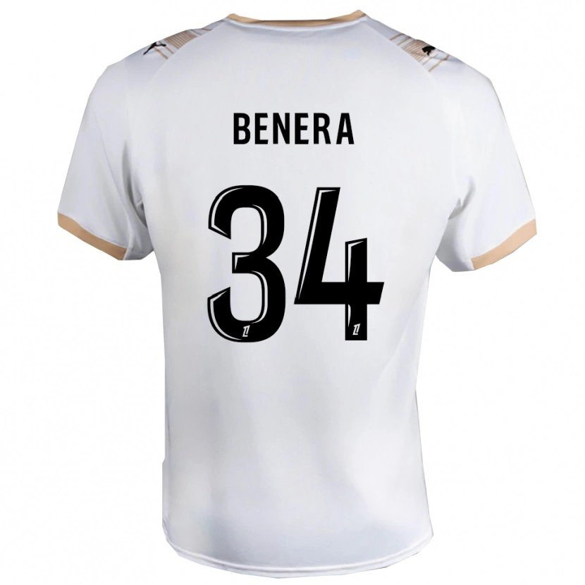Danxen Dětské Ummene Benera #34 Bílá Černá Daleko Hráčské Dresy 2025/26 Dres