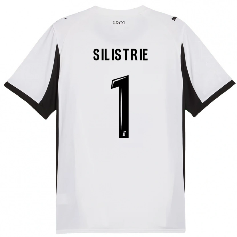 Danxen Dětské Mathys Silistrie #1 Bílá Černá Daleko Hráčské Dresy 2025/26 Dres