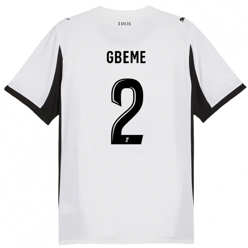 Danxen Dětské Mervin Gbeme #2 Bílá Černá Daleko Hráčské Dresy 2025/26 Dres