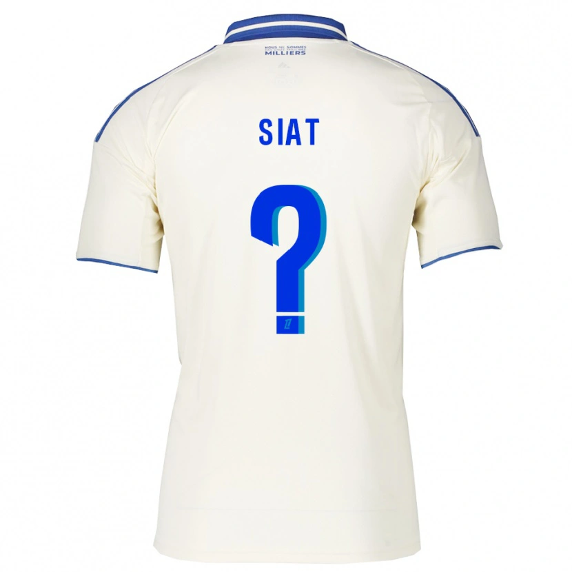 Danxen Dětské Victor Siat #0 Šampaňská Modrá Daleko Hráčské Dresy 2025/26 Dres
