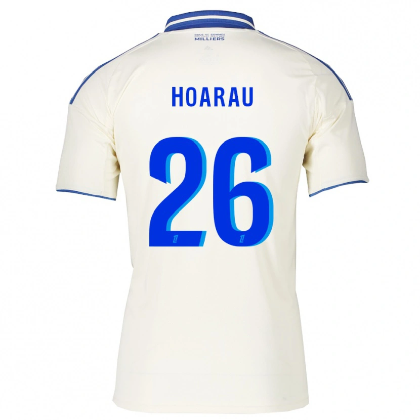 Danxen Dětské Fanny Hoarau #26 Šampaňská Modrá Daleko Hráčské Dresy 2025/26 Dres