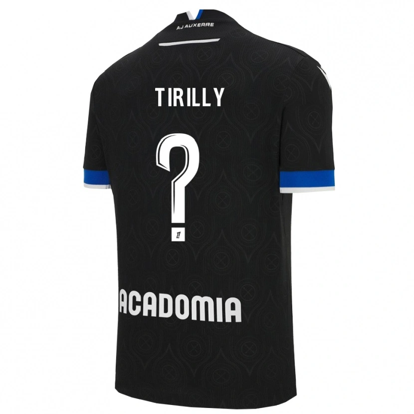Danxen Dětské Chloé Tirilly #0 Černá Bílá Daleko Hráčské Dresy 2025/26 Dres