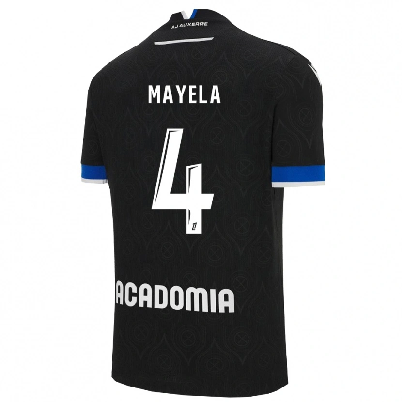Danxen Dětské Victor Mayela #4 Černá Bílá Daleko Hráčské Dresy 2025/26 Dres