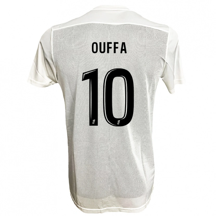 Danxen Dětské Rayan Ouffa #10 Černá Bílá Daleko Hráčské Dresy 2025/26 Dres