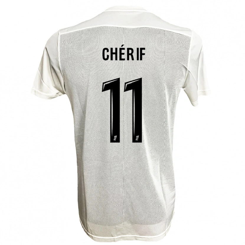 Danxen Dětské Sidiki Chérif #11 Černá Bílá Daleko Hráčské Dresy 2025/26 Dres