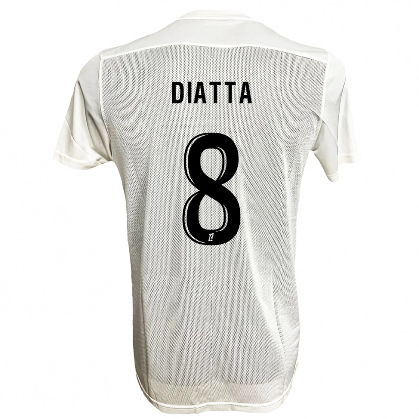 Danxen Dětské Bané Diatta #8 Černá Bílá Daleko Hráčské Dresy 2025/26 Dres
