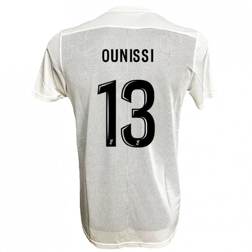Danxen Dětské Ylies Ounissi #13 Černá Bílá Daleko Hráčské Dresy 2025/26 Dres