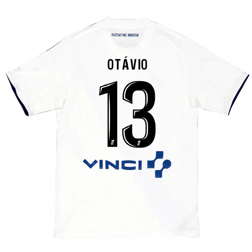 Danxen Dětské Otávio #13 Bílá Modrá Daleko Hráčské Dresy 2025/26 Dres