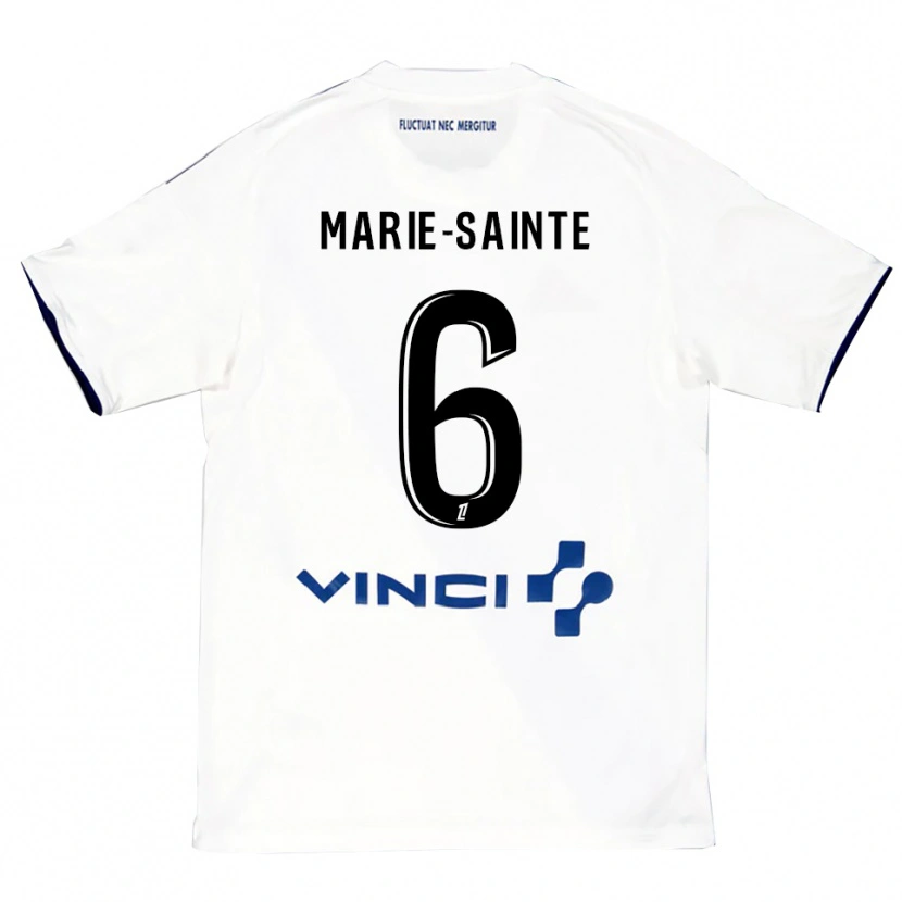 Danxen Dětské Andrew Marie-Sainte #6 Bílá Modrá Daleko Hráčské Dresy 2025/26 Dres