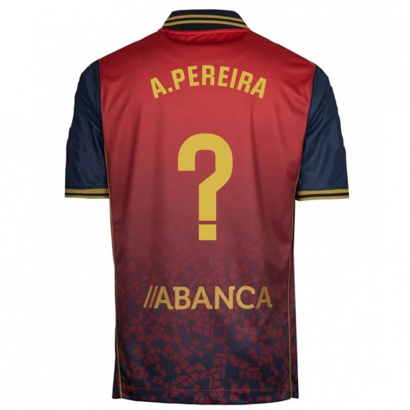 Danxen Dětské Alejandro Pereira #0 Červená Tmavě Modrá Daleko Hráčské Dresy 2025/26 Dres
