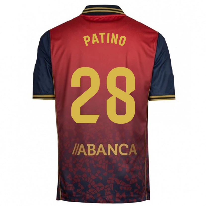 Danxen Dětské Charlie Patiño #28 Červená Tmavě Modrá Daleko Hráčské Dresy 2025/26 Dres