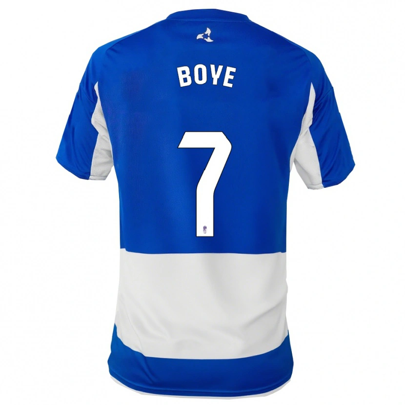 Danxen Dětské Lucas Boyé #7 Modrá Bílá Daleko Hráčské Dresy 2025/26 Dres