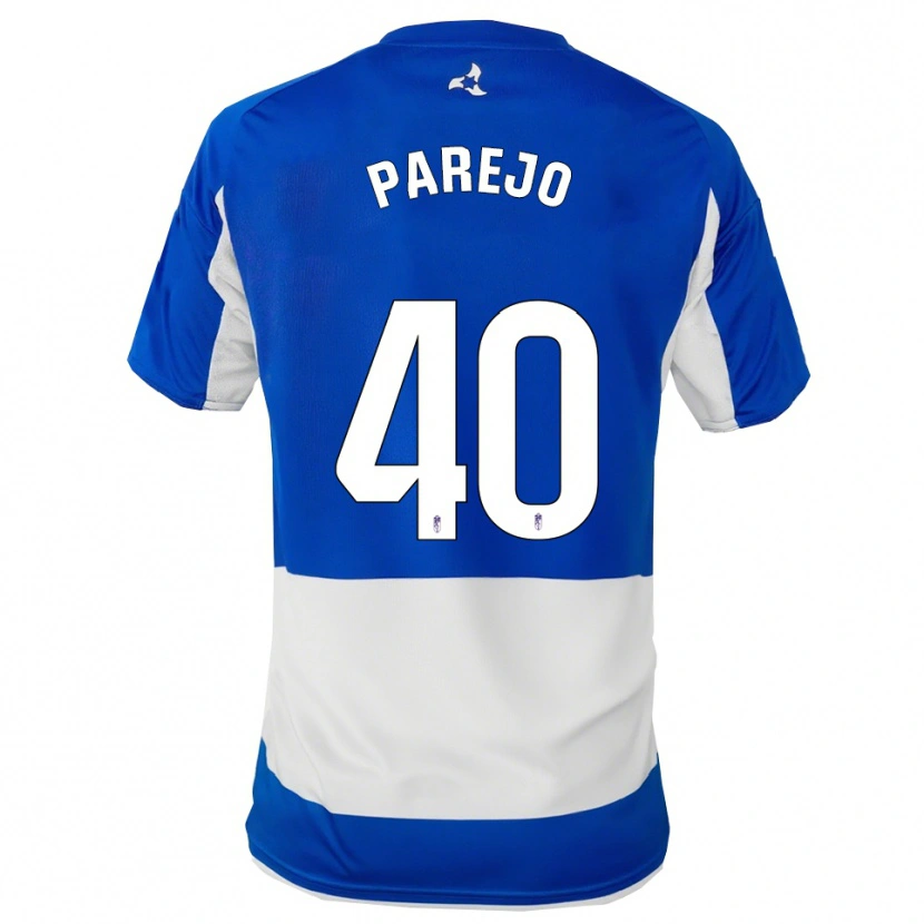 Danxen Dětské Jesús Parejo #40 Modrá Bílá Daleko Hráčské Dresy 2025/26 Dres